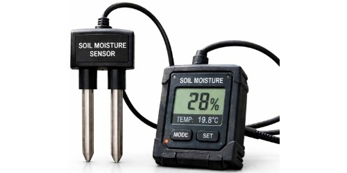 Sensores de umidade do solo na agricultura e jardinagem