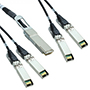 Conjuntos de cabos SFP28 e QSFP28